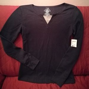 📣NWT {Danskin} Ladies Thermal (navy)